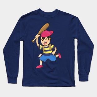 Ness Levels UP! - Earthbound Long Sleeve T-Shirt